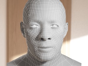 Idris elba head v2 a 3D Модель