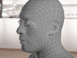 Idris elba head v2 a 3D Модель