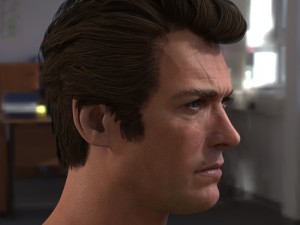 Clint eastwood dirty harry head 3D Model