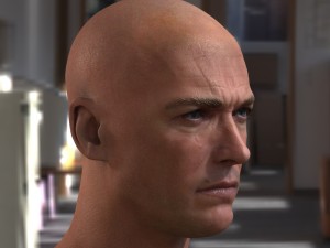 Clint eastwood dirty harry head 3D Model