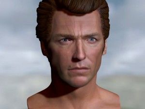 3d printable model clint eastwood dirty harry Modèles 3D en vedette