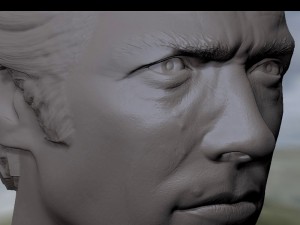 3d printable model clint eastwood dirty harry Modèles 3D en vedette