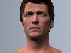 3d printable model clint eastwood dirty harry Modèles 3D en vedette