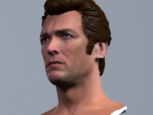 3d printable model clint eastwood dirty harry Modèles 3D en vedette