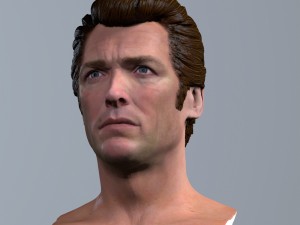 3d printable model clint eastwood dirty harry Modèles 3D en vedette