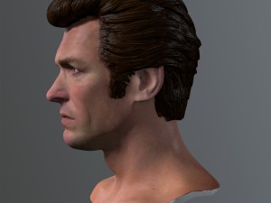 3d printable model clint eastwood dirty harry Modèles 3D en vedette
