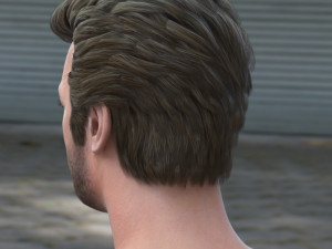 Clint eastwood head v2 Modèle 3D