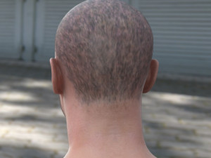 Clint eastwood head v2 Modèle 3D
