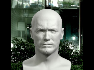 Clint eastwood head v2 Modèle 3D