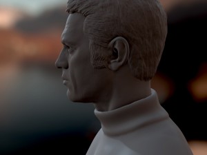 3d printable model steve mcqueen Modello di stampa 3D