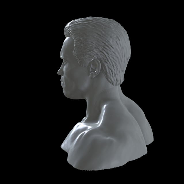 3d printable model arnold schwarzenegger Model Cetak 3D .c4d .max .obj .3ds .fbx .stl .blend 