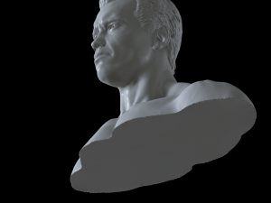 3d printable model arnold schwarzenegger Model Cetak 3D