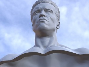 3d printable model arnold schwarzenegger Model Cetak 3D