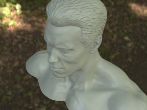3d printable model arnold schwarzenegger Model Cetak 3D