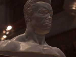 3d printable model arnold schwarzenegger Model Cetak 3D
