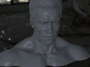 3d printable model arnold schwarzenegger Model Cetak 3D