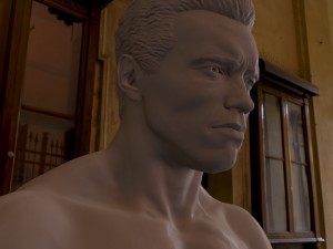 3d printable model arnold schwarzenegger Model Cetak 3D