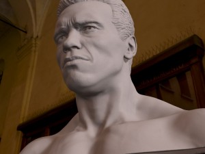 3d printable model arnold schwarzenegger Model Cetak 3D