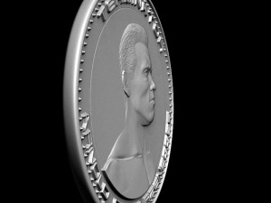 3d printing model arnold schwarzenegger medallion coin 3D 打印模型