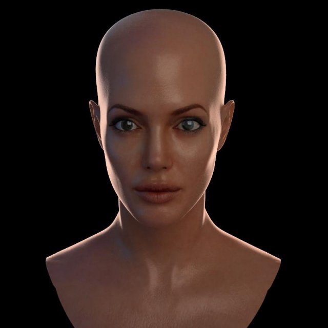 3d angelina jolie 3D