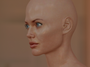 3d angelina jolie 3Dモデル