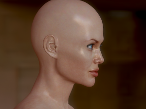 3d angelina jolie 3Dモデル