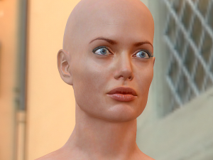 3d angelina jolie 3Dモデル