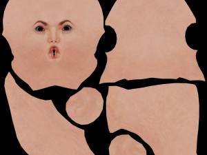 3d angelina jolie 3Dモデル