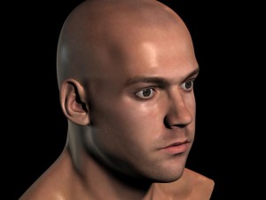human head max 3D Модель