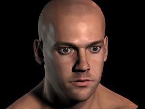 human head max 3D Модель