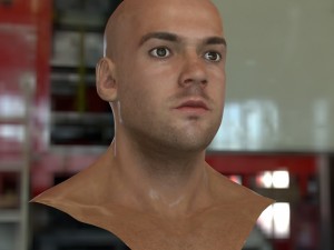 human head max 3D Модель