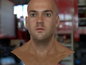 human head max 3D Модель