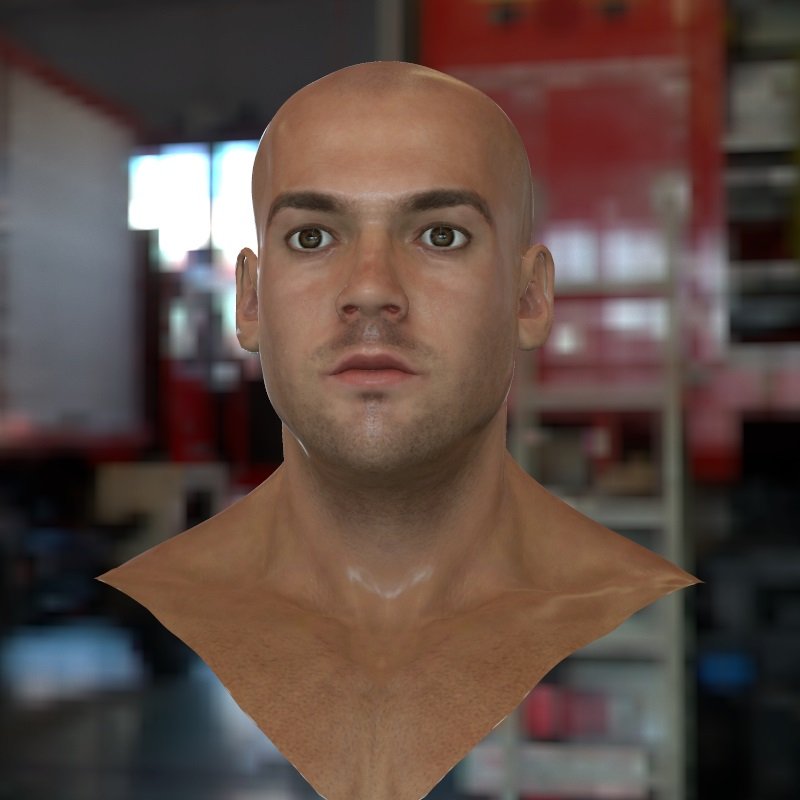 Основатель 3d max. Head max. Max's severed head. Голова v1. Max's severed head.