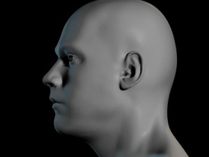 human head max 3D Модель