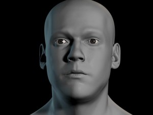 human head max 3D Модель