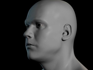 human head max 3D Модель