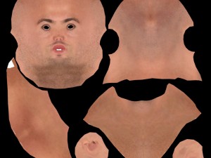 human head max 3D Модель