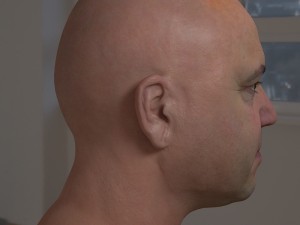 Human head max 2 Modello 3D