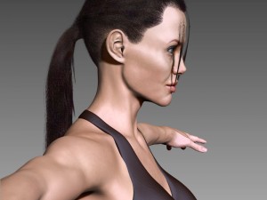 Angelina jolie 3D Model