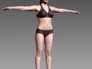 Angelina jolie 3D Model