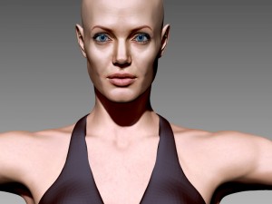 Angelina jolie 3D Model