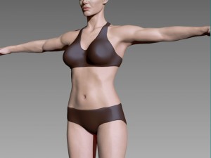 Angelina jolie 3D Model