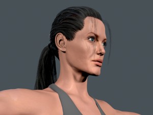 Angelina jolie 3D Model