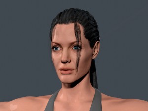 Angelina jolie 3D Model