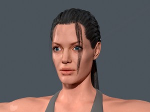 Angelina jolie 3D Model