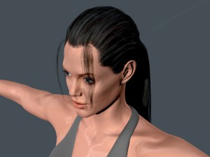 Angelina jolie 3D Model