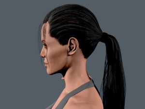 Angelina jolie 3D Model