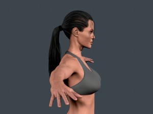 Angelina jolie 3D Model