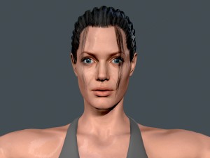 Angelina jolie 3D Model