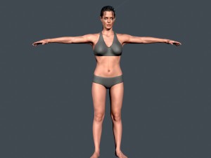 Angelina jolie 3D Model